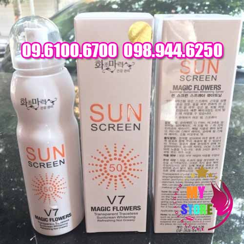 Kem chống nắng sunscreen v7-3