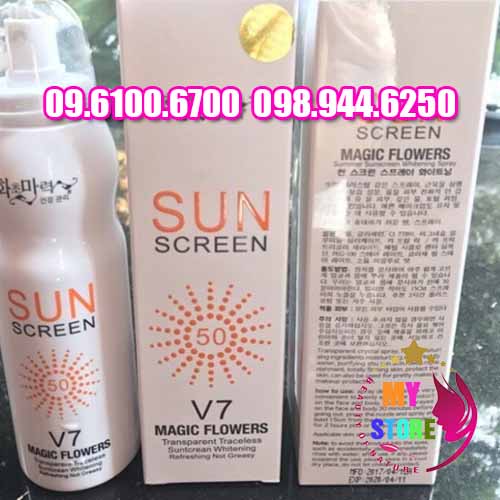 Kem chống nắng sunscreen v7-4