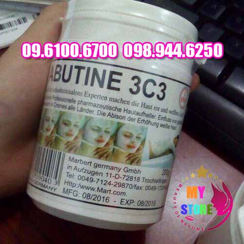 Bột kích trắng abutine 3c3-1